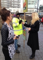 handing-out-leaflets-glasgow